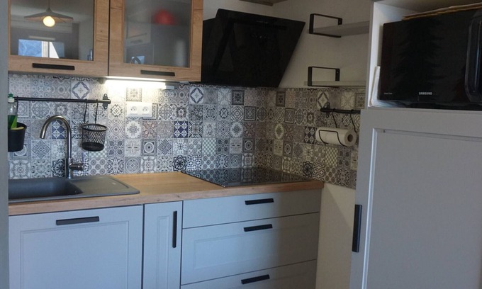 Orcieres-Merlette Apartamento | Estudio cabina soleado para 4 pers. cerca de pistas, se aceptan mascotas