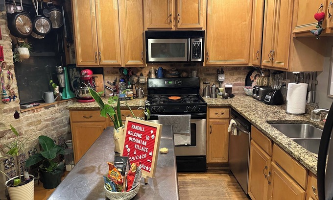 Ukrainian Village Apartamento | Sunny Character Filled Apartment in Ukrainian Village Chicago