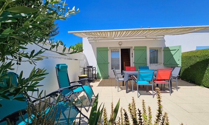 La Faute-sur-Mer Casa | Casa con piscina privada, cerca de la playa y comercios, ideal para familias (5 pers), La Faute-sur-Mer