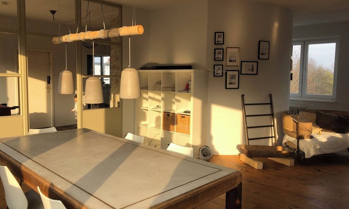 Hammerbrook Casa | Sunny, large loft near the harbor city of Hamburg