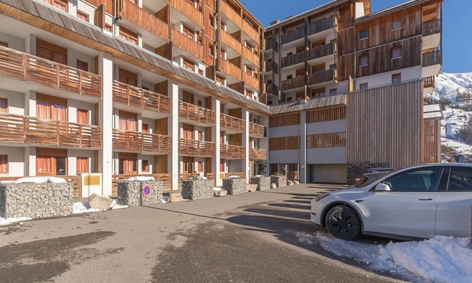 Orcieres-Merlette Apartamento | Apartamento en Orcières con Vistas