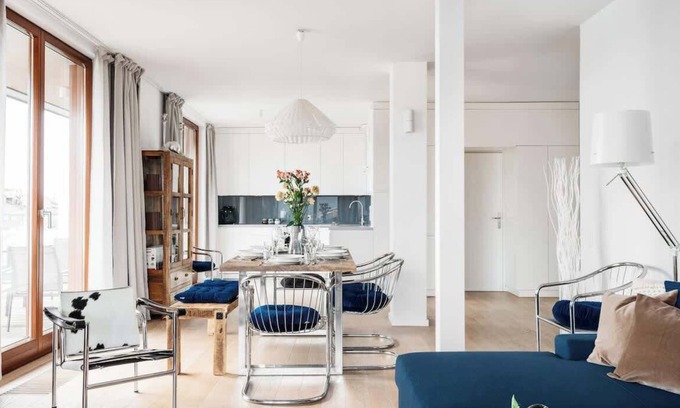Kleparz Apartamento | Sunny penthouse in New York style