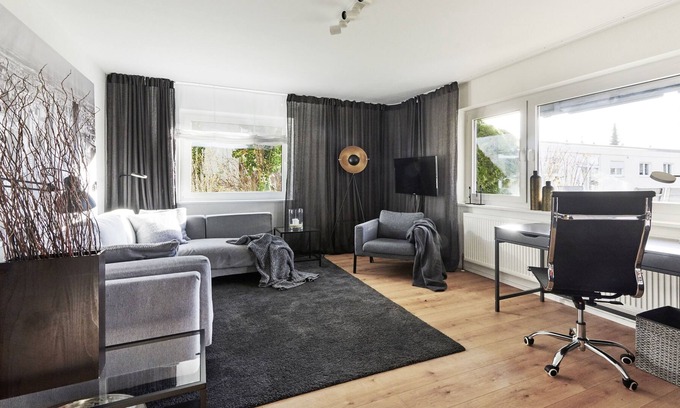 Wanne Apartamento | Soleado, tranquilo apartamento en planta baja con una gran terraza