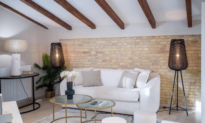 La Seu Apartamento | Apto Loft Torres de Serranos, terraza en el centro histórico