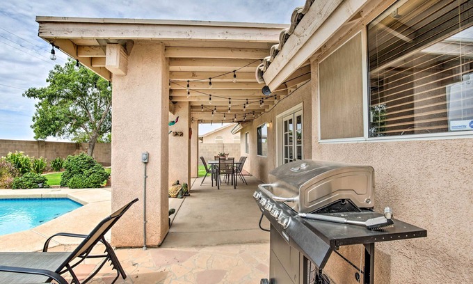 Yuma Cabaña | Sunny Yuma Retreat w/ Private Pool & Grill!