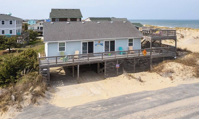 South Nags Head Cabaña | Sunrise Shores, Super Easy Beach Access, Great View