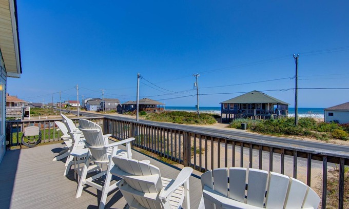 Kitty Hawk Casa | NUEVO ALQUILER - Pasos del mar!