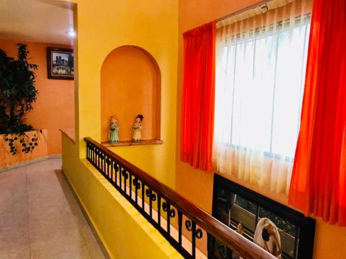 Playacar Cama Y Desayuno | Sunset Double Room in Stunning Villa Playacar Ii