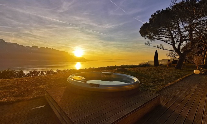 Chernex Casa | Sunset House with gorgeous view of the lake