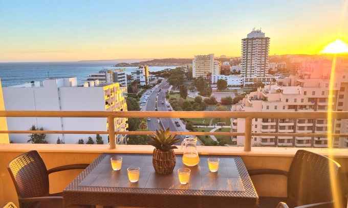 Praia da Rocha Apartamento | Sunset Gardens Apartamento Vista al Mar