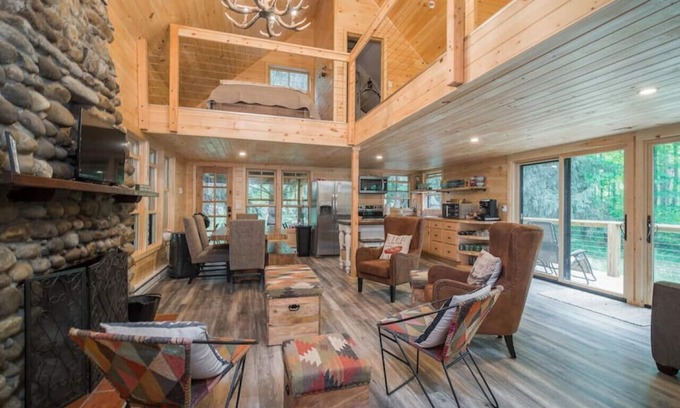 Ripley Chalet De Esquí | Sunset Lake Cabin in Ripley, NY
