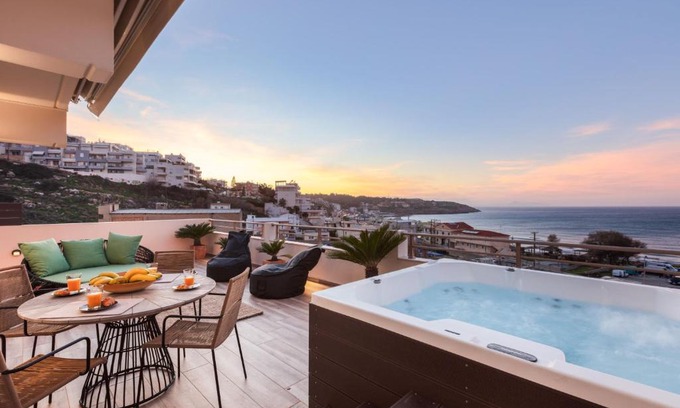 Rethymno Apartamento | Sunset suite Réthimno