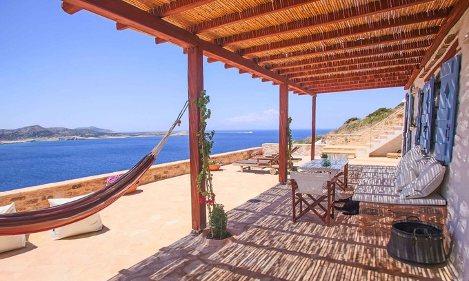 Antiparos Apartamento | * Sunset Vibes * disfruta de impresionantes vistas al mar de más de 180 grados y cielo luminoso