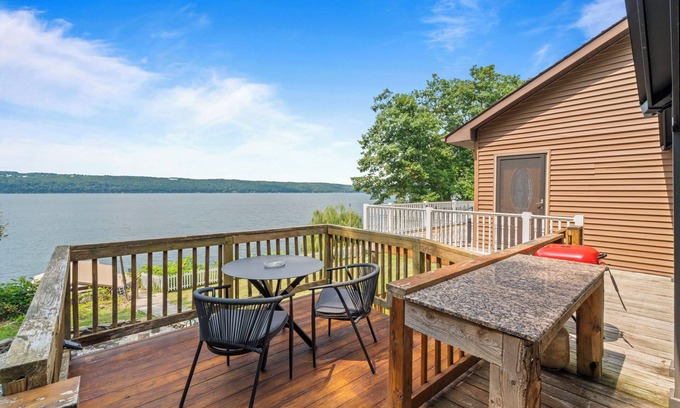 Valois Casa | Sunset View Waterfront Home in the heart of Seneca Lake Wine Trail with Hot Tub