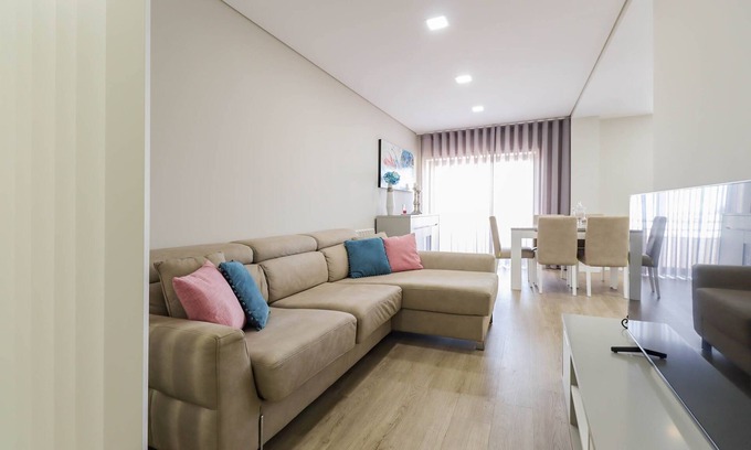 Viana do Castelo Apartamento | Sunshine Apartment - Modern Ap Near The Beach