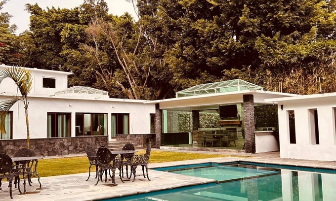 Santo Domingo Cabina | cabaña super comoda con alberca, rodeada de naturaleza cerca del centro