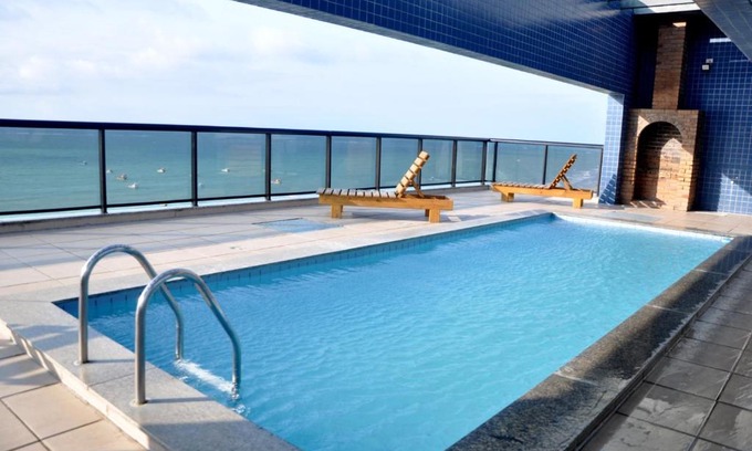 Pajucara Apartamento | Super Duplex Beira Mar na melhor praia de Maceió-NEO 709
