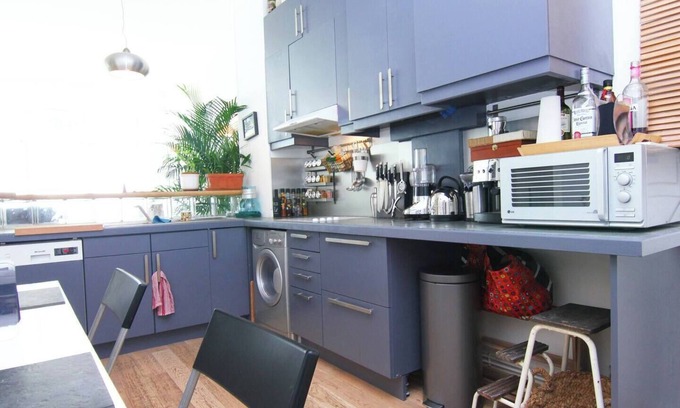 Quartier Saint-Ambroise Apartamento | Super Loft with Garden - Marais Paris center -