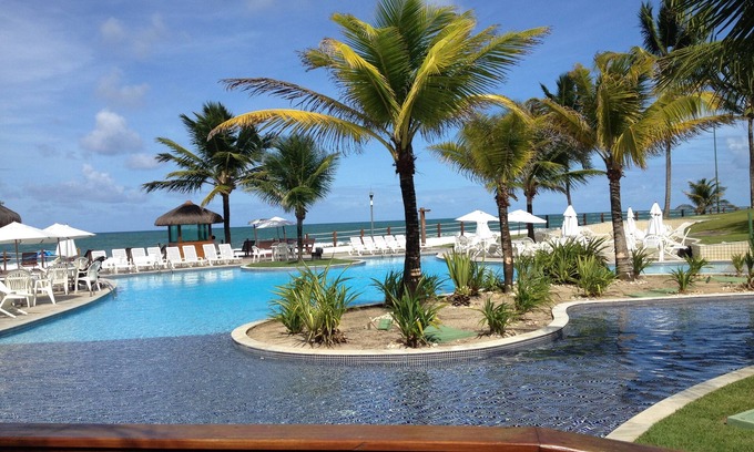 Porto de Galinhas Hotel | APARTAMENTO SUPER LUJOSO Y COMPLETO EN CLASE DE PLAYA CON 4000 M² DE PISCINAS