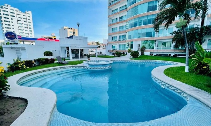 Boca del Rio Apartamento | Penthouse de Superlujo frente al mar! Torre Catania, familias bienvenidas
