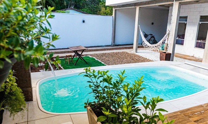 Caraguatatuba Casa | Super New House with Pool & Barbecue
