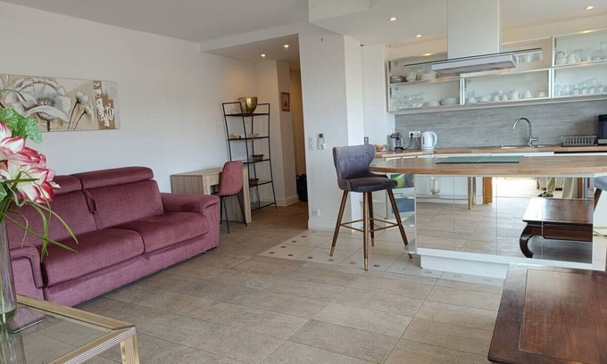 Cannes City Centre Apartamento | Superb 2P - panoramic view 100M from the beach