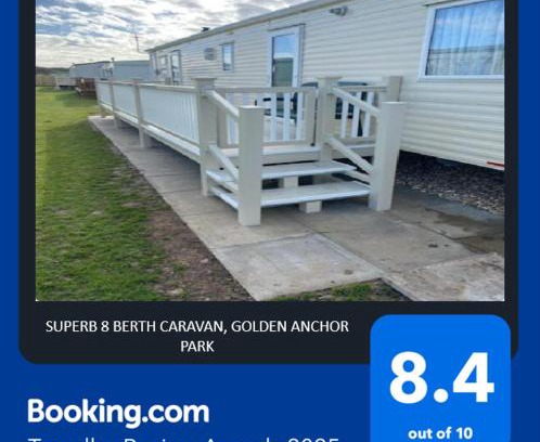 Chapel Saint Leonards Chalet De Esquí | Superb 8 Berth Caravan, Golden Anchor Park