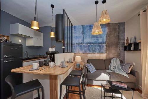 Quartier des Eaux-Claires Apartamento | Superb air-conditioned T2 - balcony - virtual tour