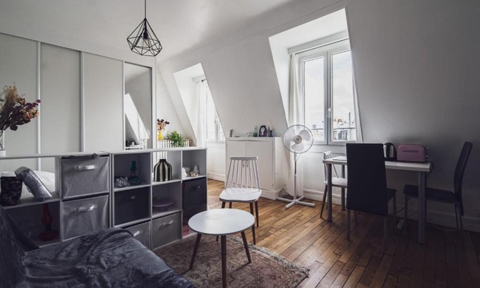 Auteuil Apartamento | Superb Bright Studio Next To The Seine