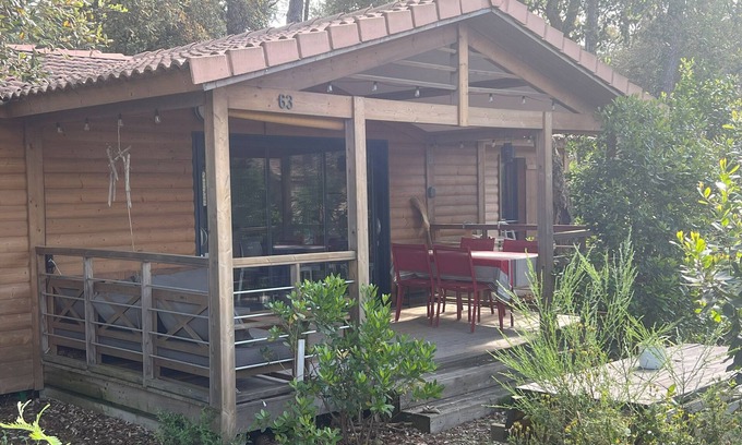 Ondres Chalet De Esquí | Superb chalet under the pines in ONDRES (Landes) - 4-5 people