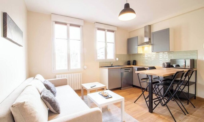 Vernon Apartamento | Superb F2 Vernon-Giverny for cycling & relaxation - appt 9