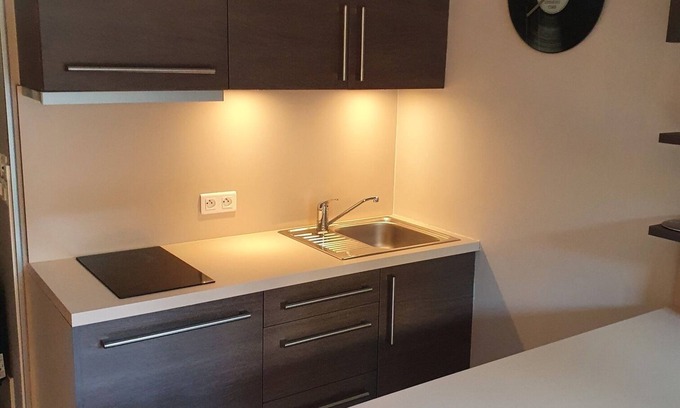 Les Angles Apartamento | Superb, fully-equipped, refurbished 22 m² studio. Shops and tracks nearby