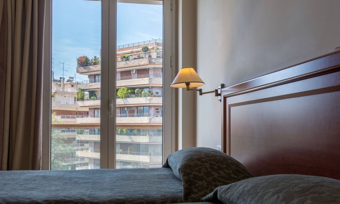 Ilisia Apartamento | Magnífico apartamento con servicio para 2 en el corazón de Atenas con vista