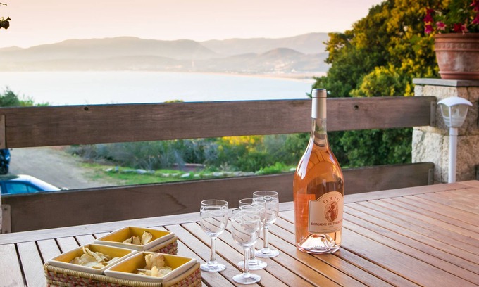 Porticcio Casa | Superb view of the Gulf of Ajaccio, 2 steps from beaches and shops