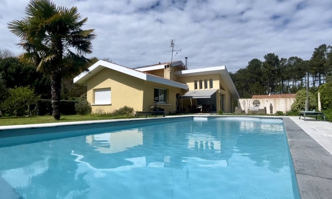 Vielle-Saint-Girons Villa | SUPERB VILLA BETWEEN LAKE AND OCÉAN