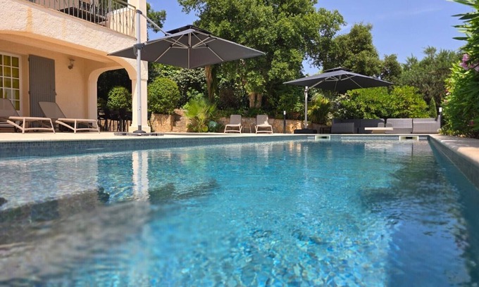 Plage de la Garonnette Villa | Espléndido chalet (220m2), VISTA AL MAR Y entre St Maxime y ISSAMBRES