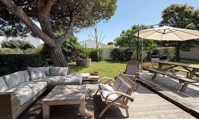 La Couarde-sur-Mer Casa | Superb villa with garden - parking near the beach
