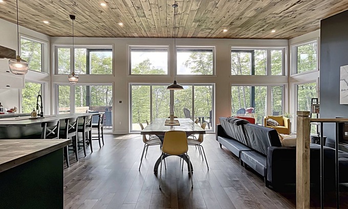 Saint Donat Chalet De Esquí | Superbe Chalet Ski-in Ski-out Garceau