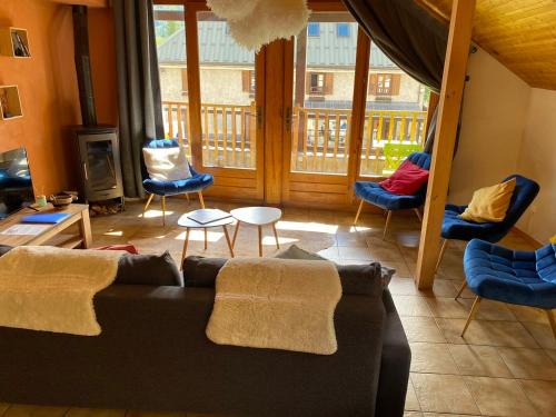 Monetier-les-Bains Apartamento | Superbe duplex cosy au cœur de Mônetier Les Bains