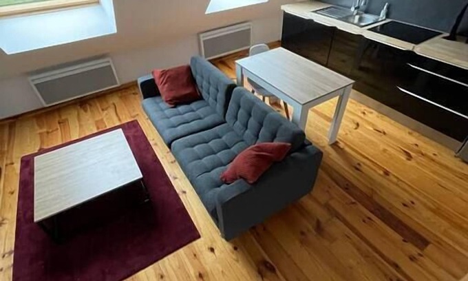 Aulnoy-lez-Valenciennes Apartamento | Superbe Appt Style Loft au Pied du Tramway