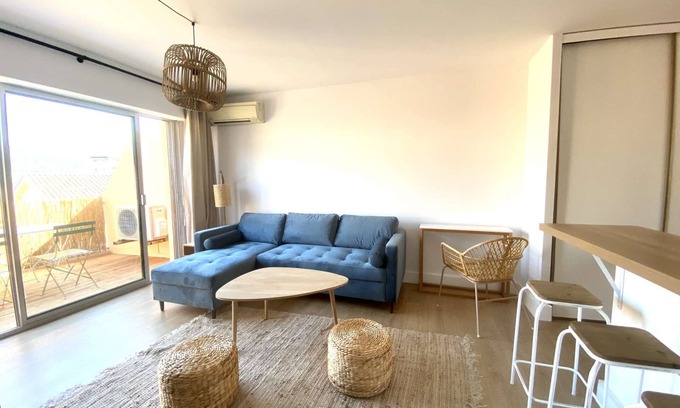 Ajaccio Apartamento | Superbe T2 Équipé, Proche Centre Ajaccio, Parking