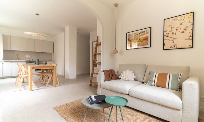Cannes Apartamento | 50 m2-Apartamento-Baño con ducha