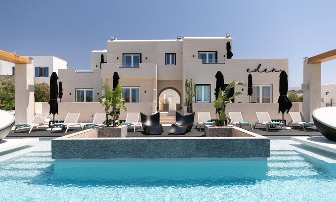 Kastraki Apartamento | Superior Sea View 2-Room Residence with Outdoor HotTub - Eden Residences &Suites