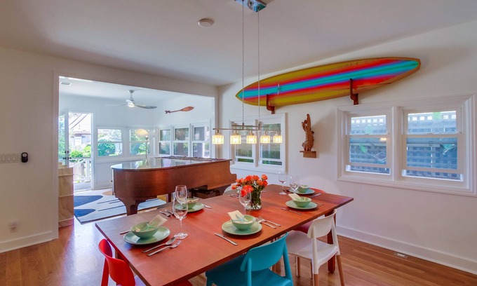 Village of La Jolla Cabaña | Surf Shack - 3 Bedroom cottage blocks from the famous Windansea Beach