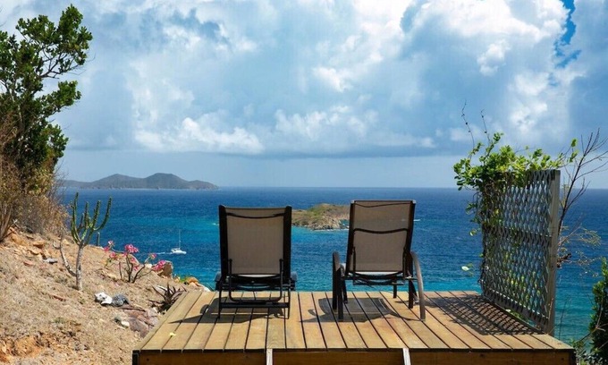 Estate Johns Folly Cabaña | Peaceful, private, & panoramic ocean views less than a mile to the beach!