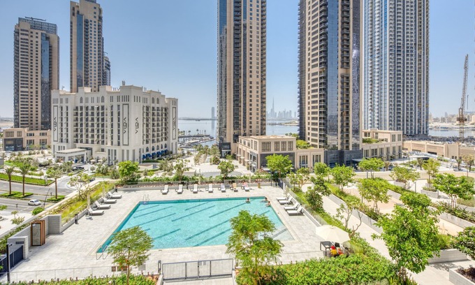 Dubai Festival City Apartamento | Surreal 2BR Apartment at Creek Horizon Tower 1 by Deluxe Holiday Homes