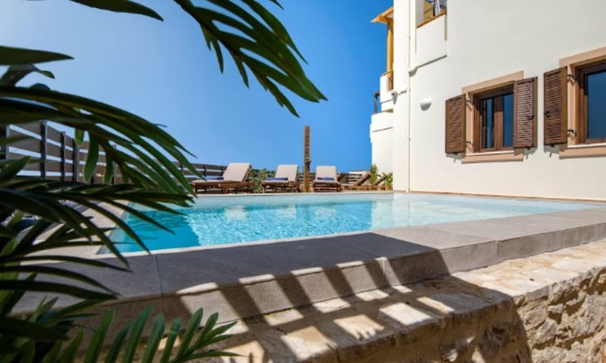 Chorafakia Villa | Sustainable Dream Villa With Pool in Chania