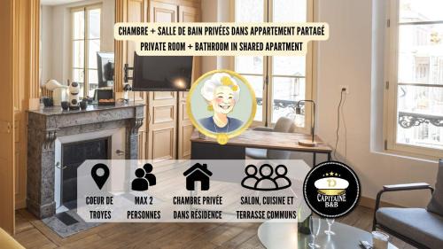 Old Town Apartamento | Suzanne 3 - Chambre Privée - Confort - Hypercentre