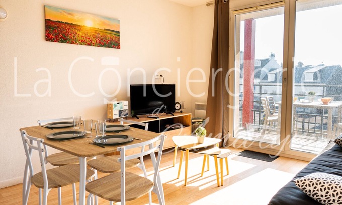 Cayeux-sur-Mer Condominio | SVC 13 - Bel appartement proche mer avec balcon