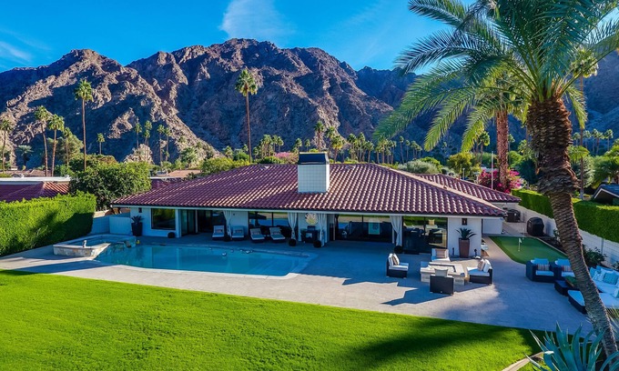 Indian Wells Casa | SWANKY HOME EN EL CAMPO DE GOLF INDIAN WELLS COUNTRY CLUB Permiso # VV-0024